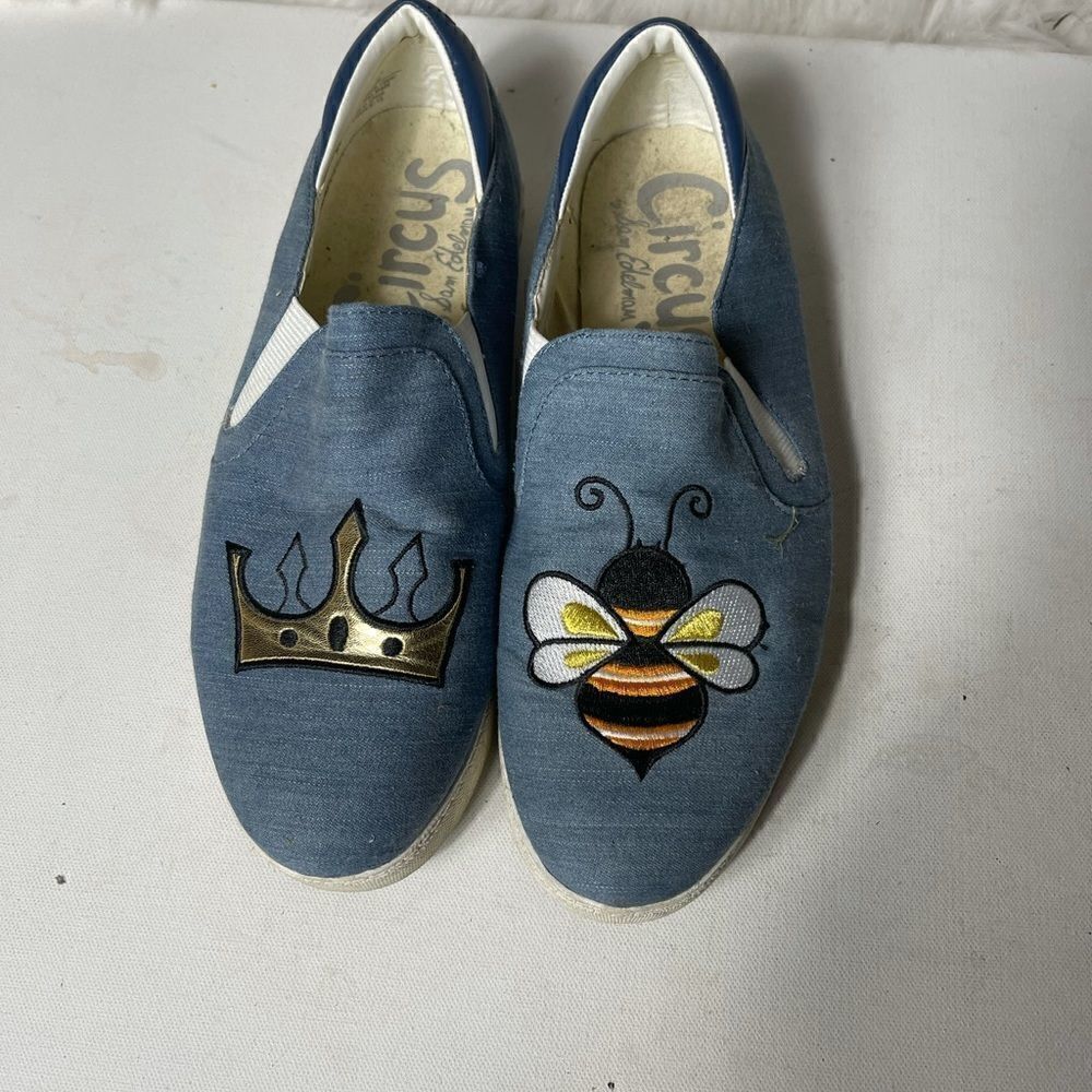 Circus by Sam Edelman Charlie-15 blue flats SZ9M